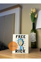 Rick And Morty Rick Sanchez Masaüstü Gece Lambası Hediyelik Gamer Yayıncı Aksesuarı Dekor