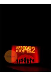 Red Dead Redemption Masaüstü Gece Lambası Hediyelik Gamer Yayıncı Aksesuarı Dekor