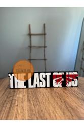 The Last Of Us Logo Masa Üstü Dekor Gamer Hediyelik Figür