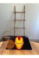İron Man Tony Stark Logolu Kol Standı Ps5 Dualsense Ps4 Dualshock Gamer Aksesurarı