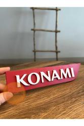 Konami Logo Playstation E Futbol Pes Oyun Logosu 17 CM