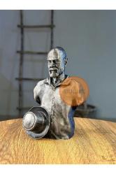 Walter White Breaking Bad Büst 12 Cm Figür Hediyelik Figür Masaüstü Dekor