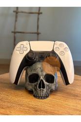 Kurukafa  Skull Kol Standı Ps5 Dualsense Ps4 Dualshock Joystick Standı Xbox Standı