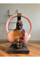 God Of War Kulaklık Standı Kratos Büst Leviathan Gamer Playstation Koleksiyon