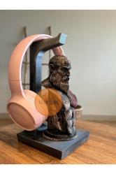 God Of War Kulaklık Standı Kratos Büst Leviathan Gamer Playstation Koleksiyon