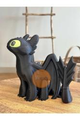 Ejderhanı Nasıl Eğitirsin Toothless Dişsiz Figürü 15 Cm How To Train Your Dragon Koleskiyn
