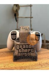 GTA SA Grand Theft Auto Oyunu Kol Standı Ps5 Dualsense Ps4 Dualshock Joystick Standı