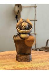 Davy Jones Karayip Korsanları Figürü Büstü Uçan Hollandalı Eskitme Renk 12 Cm