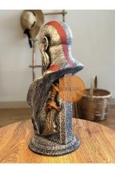 Kratos God Of War Büst Figür 25 Cm Eskitme Renk
