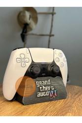 GTA Grand Theft 6 Oyunu Kol Standı Ps5 Dualsense Ps4 Dualshock Joystick Standı