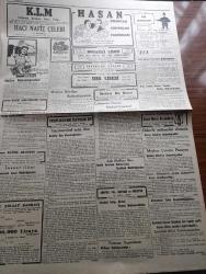 Cumhuriyet Gazetesi - 23 Eylül 1949 - balkanlarda yeni çatlaklar Cumhuriyet Başmakale - seçim tasarısı ilmi heyetin tebliği - Almanlar avusturya'yı yeniden istiyorlar - Birleşmiş Milletler toplantısında Ortadoğu ve Çin meseleleri görüşüldü - İngiliz parlamentosu toplantıya çağrıldı - londradan gelen ilk resimler sterlin'in düşürüldüğünü Radyo ile bildiren Maliye Bakanı Cripps - halk tipi yeni yolcu gemileri satın alınacak - ulaştırma bakanı Kemal satır ve denizyolları umum müdürü basın temsilcileriyle fotoğraf - 4 yıla çıkarılan lise programları tespit edildi - Macaristan'da Rajk hakkındaki karar cumartesi günü veriliyor fotoğraf - Üçüncü dünya harbinin ilk askeri planı - Ahlat yarışı Yazan İsmail Habip Sevük - donanma günü hazırlığı - elde kalır eğri yay yazan Burhan Felek - Otel Deniz Park Yeşilköy bugün açılıyor - Yapı ve Kredi bankası'nın yıldönümü fotoğraf - Turgut Reis yazan Halikarnas Balıkçısı yazı dizisi - Hasan kolonyası - Zehra bilir ve İsmail Dümbüllü Çakır gazinosu'nda