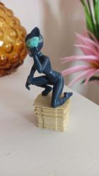 vintage orijinal kedi kız figür & 10 cm