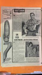 PAZAR MAGAZİN, SİNEMA, FİLM, TİYATRO DERGİSİ - SAYI : 630 18 EKİM 1968 - AJDA PEKKAN - SEMIRAMIS PEKKAN - ALTAN ERBULAK - HÜSEYİN KUTMAN - FAHRETTİN ASLAN - AY FERI - TONNY DALLARA - MEHMET DİNLER - EDİZ HUN - SELDA ALKOR - TANJU GÜRSU - SEZER GÜVENİRGİL - TUNÇ ORAL - YILDIRIM GENCER - SEVİNÇ PEKİN - DEVLET DEVRİM - TUGAY TOKSÖZ - SÜLEYMAN TURAN - NURLAN SAN - EROL GÜNAYDIN - FÜSUN ERBULAK - ASUMAN ARSAN - BUKET SOKULLU - SEVDA NUR - ERTAN ANAPA - CEMİL - NEBAHAT ÇEHRE - İLHAN ENGİN - OSMAN SEDEN - YILMAZ GÜNEY - CÜNEYT ARKIN - SÜREYYA DURU - PERİ HAN KOKTEYL PARTİ - PLAYBOY PROGRAMI - YARIN ÇOK GEÇ OLACAK - MASKELİ BEŞLER - DEV ADAM - MALKOÇOĞLU KARA KORSAN - KATERINA - TELEVİZYON GÜZELİ - TAM TAKIM - 16 SAYFA