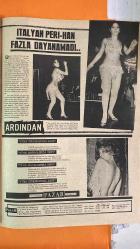 PAZAR MAGAZİN, SİNEMA, FİLM, TİYATRO DERGİSİ - SAYI : 630 18 EKİM 1968 - AJDA PEKKAN - SEMIRAMIS PEKKAN - ALTAN ERBULAK - HÜSEYİN KUTMAN - FAHRETTİN ASLAN - AY FERI - TONNY DALLARA - MEHMET DİNLER - EDİZ HUN - SELDA ALKOR - TANJU GÜRSU - SEZER GÜVENİRGİL - TUNÇ ORAL - YILDIRIM GENCER - SEVİNÇ PEKİN - DEVLET DEVRİM - TUGAY TOKSÖZ - SÜLEYMAN TURAN - NURLAN SAN - EROL GÜNAYDIN - FÜSUN ERBULAK - ASUMAN ARSAN - BUKET SOKULLU - SEVDA NUR - ERTAN ANAPA - CEMİL - NEBAHAT ÇEHRE - İLHAN ENGİN - OSMAN SEDEN - YILMAZ GÜNEY - CÜNEYT ARKIN - SÜREYYA DURU - PERİ HAN KOKTEYL PARTİ - PLAYBOY PROGRAMI - YARIN ÇOK GEÇ OLACAK - MASKELİ BEŞLER - DEV ADAM - MALKOÇOĞLU KARA KORSAN - KATERINA - TELEVİZYON GÜZELİ - TAM TAKIM - 16 SAYFA