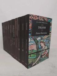Atlanis yayınevi dünya klasikleri 12 Kitap - Anna Karenina 1-2-3, Demir Ökçe, Ana, Ekmeğimi Kazanırken, Çocukluğum - Aşk ve Gurur - Zor Yıllar