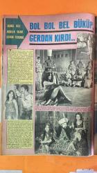 PAZAR MAGAZİN, SİNEMA, FİLM, TİYATRO DERGİSİ - SAYI : 633 8 KASIM 1968 - GÜLSÜM KAMU - CİHANGİR GAFFARİ - ORHAN BORAN - GÖNÜL YAZAR - ZEKİ MÜREN - ZÜHAL ÜSTÜNTAŞ - CENK ER - BELGİN DORUK - BEDİA MUVAHHİT - SAZİYE MORAL - ÜLKÜ ERAKALIN - MANASİ FİLMERİDİS - MELTEM METE - NEBAHAT ÇEHRE - TANJU KOREL - SÜHA DOĞAN - DEV ADAM - ANJELİK DELİ İBRAHİM - HALDUN DORMEN - SEMİRAMİS PEKKAN - TONY DALLARA - KÖŞK GAZİNOSU - AJDA PEKKAN - KERVANSARAY - KARTAL TİBET - ALTAN ERBULAK - ALİ ÇAKUŞ - HALİME ORKESTRASI - VİSKİ A GOGO - HİSAR FİLM - KATİ - HALDUN DORMEN TİYATROSU - KERVAN PLAK - COLUMBIA - ODEON - MAXİM - YILDIZ PARKI - ZEKİ MÜREN - GIDIKLAMA CANCAĞZIM - SADRİ ALIŞIK - SEVDA FERDAĞ - HASAN CEYLAN - ALTAN GÜNBAY - ZÜBEYDE KAMİL HASTANESİ - FEYZİ TUNA - BİRSEN KAYA - IŞIK TOROMAN - KURŞUNLA SELAMLAR - MANDRAKE KİLLİNGE KARŞI - BAYTEKİN FEZADA ÇARPIŞANLAR - MALKOÇOĞLU AKINCILAR GELİYOR - KÜÇÜK HANIMEFENDİ - SAMANYOLU - HACI BEKTAŞ VELİ - KAMALI ZEYBEK - ÇAKIRCALIYA KARŞI  - TAM TAKIM - 16 SAYFA