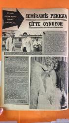 PAZAR MAGAZİN, SİNEMA, FİLM, TİYATRO DERGİSİ - SAYI : 633 8 KASIM 1968 - GÜLSÜM KAMU - CİHANGİR GAFFARİ - ORHAN BORAN - GÖNÜL YAZAR - ZEKİ MÜREN - ZÜHAL ÜSTÜNTAŞ - CENK ER - BELGİN DORUK - BEDİA MUVAHHİT - SAZİYE MORAL - ÜLKÜ ERAKALIN - MANASİ FİLMERİDİS - MELTEM METE - NEBAHAT ÇEHRE - TANJU KOREL - SÜHA DOĞAN - DEV ADAM - ANJELİK DELİ İBRAHİM - HALDUN DORMEN - SEMİRAMİS PEKKAN - TONY DALLARA - KÖŞK GAZİNOSU - AJDA PEKKAN - KERVANSARAY - KARTAL TİBET - ALTAN ERBULAK - ALİ ÇAKUŞ - HALİME ORKESTRASI - VİSKİ A GOGO - HİSAR FİLM - KATİ - HALDUN DORMEN TİYATROSU - KERVAN PLAK - COLUMBIA - ODEON - MAXİM - YILDIZ PARKI - ZEKİ MÜREN - GIDIKLAMA CANCAĞZIM - SADRİ ALIŞIK - SEVDA FERDAĞ - HASAN CEYLAN - ALTAN GÜNBAY - ZÜBEYDE KAMİL HASTANESİ - FEYZİ TUNA - BİRSEN KAYA - IŞIK TOROMAN - KURŞUNLA SELAMLAR - MANDRAKE KİLLİNGE KARŞI - BAYTEKİN FEZADA ÇARPIŞANLAR - MALKOÇOĞLU AKINCILAR GELİYOR - KÜÇÜK HANIMEFENDİ - SAMANYOLU - HACI BEKTAŞ VELİ - KAMALI ZEYBEK - ÇAKIRCALIYA KARŞI  - TAM TAKIM - 16 SAYFA