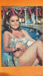 PAZAR MAGAZİN, SİNEMA, FİLM, TİYATRO DERGİSİ - SAYI : 633 8 KASIM 1968 - GÜLSÜM KAMU - CİHANGİR GAFFARİ - ORHAN BORAN - GÖNÜL YAZAR - ZEKİ MÜREN - ZÜHAL ÜSTÜNTAŞ - CENK ER - BELGİN DORUK - BEDİA MUVAHHİT - SAZİYE MORAL - ÜLKÜ ERAKALIN - MANASİ FİLMERİDİS - MELTEM METE - NEBAHAT ÇEHRE - TANJU KOREL - SÜHA DOĞAN - DEV ADAM - ANJELİK DELİ İBRAHİM - HALDUN DORMEN - SEMİRAMİS PEKKAN - TONY DALLARA - KÖŞK GAZİNOSU - AJDA PEKKAN - KERVANSARAY - KARTAL TİBET - ALTAN ERBULAK - ALİ ÇAKUŞ - HALİME ORKESTRASI - VİSKİ A GOGO - HİSAR FİLM - KATİ - HALDUN DORMEN TİYATROSU - KERVAN PLAK - COLUMBIA - ODEON - MAXİM - YILDIZ PARKI - ZEKİ MÜREN - GIDIKLAMA CANCAĞZIM - SADRİ ALIŞIK - SEVDA FERDAĞ - HASAN CEYLAN - ALTAN GÜNBAY - ZÜBEYDE KAMİL HASTANESİ - FEYZİ TUNA - BİRSEN KAYA - IŞIK TOROMAN - KURŞUNLA SELAMLAR - MANDRAKE KİLLİNGE KARŞI - BAYTEKİN FEZADA ÇARPIŞANLAR - MALKOÇOĞLU AKINCILAR GELİYOR - KÜÇÜK HANIMEFENDİ - SAMANYOLU - HACI BEKTAŞ VELİ - KAMALI ZEYBEK - ÇAKIRCALIYA KARŞI  - TAM TAKIM - 16 SAYFA