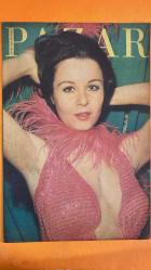 PAZAR MAGAZİN, SİNEMA, FİLM, TİYATRO DERGİSİ - SAYI : 646 7 ŞUBAT 1969 - FATMA GİRİK - TÜRKAN ŞORAY - RÜÇHAN ADLI - MELİHA ŞORAY - NAZAN ŞORAY - SEVİM EMRE - ŞERİF YÜZBAŞIOĞLU - AYHAN IŞIK - ERTEM GÖREÇ - LOLE BELKIS - SADRİ ALIŞIK - ÇOLPAN İLHAN - KAZANKAYA - SEMA ÖZCAN - MURAT SOYDAN - ARAM GÜLYÜZ - MİNE MUTLU - ZAFER ÖNEN - SUZAN AVCI -  TARABYA FİLM SETİ - KÜÇÜK BEYİN KARAMETİ - MECİDİYEKÖY VİLLASI - LEVENT SÜMBÜL SOKAĞI - GALATASARAY KAMPI - SULTANIM BİRTANEM KARTLARI - TÜRKAN ŞORAY KANUNLARI - AŞK CEPHESİ - ANA EVİNE DÖNÜŞ - BURUN AMELİYATI ÖNCESİ - SONBAHAR AŞIKLARI - PARK BULUŞMALARI - KAĞITTAN ELBİSE MODASI - PAZAR DERGİSİNDEN ELBİSE - KAĞIT ELBİSE MALİYETİ - 15 LİRALIK ELBİSE - FAİZE SEVİM MODAEVİ - GAZİNO SAHNESİ - ALATURKA ŞARKI - GOLDFINGER KULÜBÜ - VİSKİ A GO GO TAVERNA - KİRLİ ÇAMAŞIRLAR FİLMİ - METRO FİLM - ETİLER MESUT BEY EVİ - İNCE MUZ NAYLON GECELİK - OYMA TAHTA YATAK - PİYANGO İKRAMİYESİ  - TAM TAKIM - 16 SAYFA