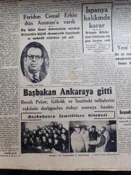 Cumhuriyet Gazetesi - 3 Aralık 1946 - seçim kanununa dair yazan Nadir Nadi Başmakale - Londra Yunan ordusunu takviyeye karar verdi - üçüncü Milli Eğitim şurası toplandı - Milli Eğitim Bakanı Reşat Şemsettin Sirer fotoğraf - Feridun Cemal Erkin Dün Amman'a vardı - 7 Eylül kararları ve gümrük resimleri - Başbakan Recep Peker'in izmitlilere hitabesi fotoğraf - Cemal Nadir Karikatür - cepheye giden Yunan Kuvvetleri fotoğraf - Eski meclisi mebusan reisi Halil Menteşe'nin hatıraları yazı dizisi - sahte metre filmi şark ve pangaltı sinemasında - şehir dram tiyatrosunda ağlayan kız yazan Reşat Nuri Güntekin -  Yavuz Sultan Selim ağlıyor yazan Feridun Fazıl Tülbentçi yazı dizisi - Haşmet Orbay hakkındaki kararın esbabı mucizesi - Türk oyunları festivali - silahsızlama meselesinin asıl temeli yazan Ömer Rıza Doğrul - bugünkü radyo programı - Bulmaca - Borsa - İstanbul Belediyesi Şehir Tiyatroları Komedi Kısmında Ceza Kanunu - limanımıza gelen ve giden vapurlar - morina balık yağı