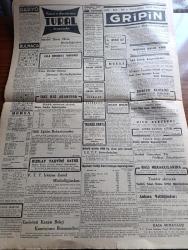 Cumhuriyet Gazetesi - 3 Aralık 1946 - seçim kanununa dair yazan Nadir Nadi Başmakale - Londra Yunan ordusunu takviyeye karar verdi - üçüncü Milli Eğitim şurası toplandı - Milli Eğitim Bakanı Reşat Şemsettin Sirer fotoğraf - Feridun Cemal Erkin Dün Amman'a vardı - 7 Eylül kararları ve gümrük resimleri - Başbakan Recep Peker'in izmitlilere hitabesi fotoğraf - Cemal Nadir Karikatür - cepheye giden Yunan Kuvvetleri fotoğraf - Eski meclisi mebusan reisi Halil Menteşe'nin hatıraları yazı dizisi - sahte metre filmi şark ve pangaltı sinemasında - şehir dram tiyatrosunda ağlayan kız yazan Reşat Nuri Güntekin -  Yavuz Sultan Selim ağlıyor yazan Feridun Fazıl Tülbentçi yazı dizisi - Haşmet Orbay hakkındaki kararın esbabı mucizesi - Türk oyunları festivali - silahsızlama meselesinin asıl temeli yazan Ömer Rıza Doğrul - bugünkü radyo programı - Bulmaca - Borsa - İstanbul Belediyesi Şehir Tiyatroları Komedi Kısmında Ceza Kanunu - limanımıza gelen ve giden vapurlar - morina balık yağı