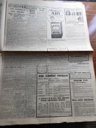 Cumhuriyet Gazetesi - 5 Eylül 1949 - Türk İngiliz ittifakı bütün kuvveti ile yaşıyor yazan Abidin Daver Başmakale - Edirne trenine Yunan arazisinde suikast - Yugoslav işçileri Tito'ya sadakat yemin ettiler - Celal Bayar'ın Ödemiş Nutku Ege'de iyi karşılandı fotoğraf - Tarsus gemisi dün geldi fotoğraf - Suriye Kazım Orbay'a nişan verdi - Başbakan Şemsettin Günaltay Kars'ta - mensucat sanayi işçilerinin protestosu fotoğraf - seksoloji cinsi bilgiler mecmuası 1. cildini tamamladı - millet partisinin Ortaköy bucağı dün açıldı - Selçuklular Yazan İsmail Habip Sevük - son haftaların spor olayları yazan Eşref Şefik - Galatasaray İstanbul kürek şampiyonu oldu - Fenerbahçe Demirspor'u 1-0 yendi - Hamiyet Yüceses İsmail dümbüllü Suzan Güven ve Şen Kardeşler Kadıköy Süreyya sinemasında - kürkçü Şükrü Tanatar Kapalıçarşı'da - Nihal Atsız'ın son büyük Türk romanı bozkurtlar diriliyor Türkiye yayınevinde - İstanbul Üniversitesi eski Rektörü Cemil Bilsel'in cenazesi törenle kaldırıldı -Sıtkı Akçatepe