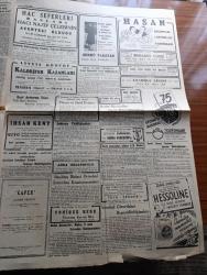 Cumhuriyet Gazetesi - 5 Eylül 1949 - Türk İngiliz ittifakı bütün kuvveti ile yaşıyor yazan Abidin Daver Başmakale - Edirne trenine Yunan arazisinde suikast - Yugoslav işçileri Tito'ya sadakat yemin ettiler - Celal Bayar'ın Ödemiş Nutku Ege'de iyi karşılandı fotoğraf - Tarsus gemisi dün geldi fotoğraf - Suriye Kazım Orbay'a nişan verdi - Başbakan Şemsettin Günaltay Kars'ta - mensucat sanayi işçilerinin protestosu fotoğraf - seksoloji cinsi bilgiler mecmuası 1. cildini tamamladı - millet partisinin Ortaköy bucağı dün açıldı - Selçuklular Yazan İsmail Habip Sevük - son haftaların spor olayları yazan Eşref Şefik - Galatasaray İstanbul kürek şampiyonu oldu - Fenerbahçe Demirspor'u 1-0 yendi - Hamiyet Yüceses İsmail dümbüllü Suzan Güven ve Şen Kardeşler Kadıköy Süreyya sinemasında - kürkçü Şükrü Tanatar Kapalıçarşı'da - Nihal Atsız'ın son büyük Türk romanı bozkurtlar diriliyor Türkiye yayınevinde - İstanbul Üniversitesi eski Rektörü Cemil Bilsel'in cenazesi törenle kaldırıldı -Sıtkı Akçatepe