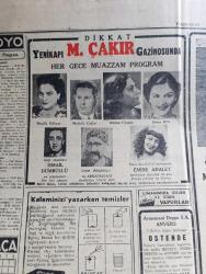 Cumhuriyet Gazetesi - 5 Eylül 1949 - Türk İngiliz ittifakı bütün kuvveti ile yaşıyor yazan Abidin Daver Başmakale - Edirne trenine Yunan arazisinde suikast - Yugoslav işçileri Tito'ya sadakat yemin ettiler - Celal Bayar'ın Ödemiş Nutku Ege'de iyi karşılandı fotoğraf - Tarsus gemisi dün geldi fotoğraf - Suriye Kazım Orbay'a nişan verdi - Başbakan Şemsettin Günaltay Kars'ta - mensucat sanayi işçilerinin protestosu fotoğraf - seksoloji cinsi bilgiler mecmuası 1. cildini tamamladı - millet partisinin Ortaköy bucağı dün açıldı - Selçuklular Yazan İsmail Habip Sevük - son haftaların spor olayları yazan Eşref Şefik - Galatasaray İstanbul kürek şampiyonu oldu - Fenerbahçe Demirspor'u 1-0 yendi - Hamiyet Yüceses İsmail dümbüllü Suzan Güven ve Şen Kardeşler Kadıköy Süreyya sinemasında - kürkçü Şükrü Tanatar Kapalıçarşı'da - Nihal Atsız'ın son büyük Türk romanı bozkurtlar diriliyor Türkiye yayınevinde - İstanbul Üniversitesi eski Rektörü Cemil Bilsel'in cenazesi törenle kaldırıldı -Sıtkı Akçatepe