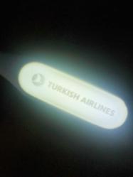 THY Türk hava yolları okuma lambası
