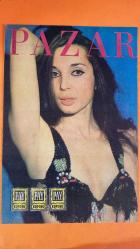 PAZAR MAGAZİN, SİNEMA, FİLM, TİYATRO DERGİSİ - SAYI : 705 27 MART 1970 - AJDA PEKKAN - CÖMERT BAYKENT - DURUL GENCE - SEZER GÜVENİRGİL - TUNÇ ORAL - MURAT SOYDAN - NATUK BAYTAN - TUFAN GİRAY - ATİLLA ERGÜN - ZEKİ TÜNEY - ATIF KAPTAN - SABAHAT IŞIK - SERAP COŞKUN - ŞEVKET KIYMAZ - NURAN AKSOY - KAYA EREREZ - ELİF - ZEYNEP TEDU - SALİH GÜNEY - TÜRKAN ŞORAY - EKREM BORA - FUNDA GÜRÇEN - SÜLEYMAN TURAN - NEVZAT PESEN - JUANITO - NİGAR ULUERER - KAMURAN AKKOR - SEVİM TUNA - SELÇUK URAL - SEMA ÖZCAN - İZZET GÜNAY - ÖMERCİK - ÖZCAN TEKGÜL - ARAM GÜLYÜZ - AHMET ÜSTEL - KRİTON İLİADİS - FERHAN ÜÇOKLAR - MELEK FİLM - ÜÇOK FİLM - METRO FİLM - PANGALTI İNCİ - KADIKÖY REKS - BEYOĞLU LALE - AKSARAY BULVAR - EYÜP MELEK - BEŞİKTAŞ SUATPARK - ÜSKÜDAR LALE - FATİH ZEVK - MECİDİYEKÖY ÖZLEM - PHOTOSHOW 70 - AJDA'NIN NİŞANI - YAŞAMAK İÇİN - BEYOĞLU EVLENDİRME DAİRESİ - SİNEMA VE İNTİHAR - SİNEMA VE HASTANE - SİNEMA VE NİŞAN - SİNEMA VE KRİZ - SİNEMA VE UYUŞTURUCU - SİNEMA VE BALAYI   - TAM TAKIM - 16 SAYFA