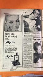 PAZAR MAGAZİN, SİNEMA, FİLM, TİYATRO DERGİSİ - SAYI : 705 27 MART 1970 - AJDA PEKKAN - CÖMERT BAYKENT - DURUL GENCE - SEZER GÜVENİRGİL - TUNÇ ORAL - MURAT SOYDAN - NATUK BAYTAN - TUFAN GİRAY - ATİLLA ERGÜN - ZEKİ TÜNEY - ATIF KAPTAN - SABAHAT IŞIK - SERAP COŞKUN - ŞEVKET KIYMAZ - NURAN AKSOY - KAYA EREREZ - ELİF - ZEYNEP TEDU - SALİH GÜNEY - TÜRKAN ŞORAY - EKREM BORA - FUNDA GÜRÇEN - SÜLEYMAN TURAN - NEVZAT PESEN - JUANITO - NİGAR ULUERER - KAMURAN AKKOR - SEVİM TUNA - SELÇUK URAL - SEMA ÖZCAN - İZZET GÜNAY - ÖMERCİK - ÖZCAN TEKGÜL - ARAM GÜLYÜZ - AHMET ÜSTEL - KRİTON İLİADİS - FERHAN ÜÇOKLAR - MELEK FİLM - ÜÇOK FİLM - METRO FİLM - PANGALTI İNCİ - KADIKÖY REKS - BEYOĞLU LALE - AKSARAY BULVAR - EYÜP MELEK - BEŞİKTAŞ SUATPARK - ÜSKÜDAR LALE - FATİH ZEVK - MECİDİYEKÖY ÖZLEM - PHOTOSHOW 70 - AJDA'NIN NİŞANI - YAŞAMAK İÇİN - BEYOĞLU EVLENDİRME DAİRESİ - SİNEMA VE İNTİHAR - SİNEMA VE HASTANE - SİNEMA VE NİŞAN - SİNEMA VE KRİZ - SİNEMA VE UYUŞTURUCU - SİNEMA VE BALAYI   - TAM TAKIM - 16 SAYFA