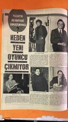 PAZAR MAGAZİN, SİNEMA, FİLM, TİYATRO DERGİSİ - SAYI : 748 22 OCAK 1971 - İZZET GÜNAY - FİKRET HAKAN - ARZU OKAY - FATMA KARANFİL - BİRTANE GÜNGÖR - MELEK GÖRGÜN - İLHAN ENGİN - TARUP - MAHMUT TECZAN - GÖKSEL ARSOY - NECDET TELSİZCİ - REMZİ AKBAŞ - MURAT KÖSEOĞLU - SERDAR GÖKHAN - NUKET EGELİ - HASAN ŞAHİNOĞLU - KAZIM GENÇ - TUNÇ OKAN - GÜREL ÜNLÜSOY - NİL KUTLAV - ÖZDEN ÇELİK - ERDEM GÜVENÇ - CENGİZ BORA - METİN ERKSAN - EDİZ HUN - MUAZZEZ SAN - ORHAN ŞENER - IZAK BENARDETE - EMEL SAYIN - FERİT ŞEVKİ - ENGİN ÇAĞLAR - REHA YURDAKUL - EKREM GÖKKAYA - SABAHAT LİK - ABDULHAY - ÇETİN TUNCA - AYHAN IŞIK - MURAT SOYDAN - HULKİ SANER - ŞAMPİYON - EYVAH - BEYAZ LALE - GENÇ KIZLAR PANSİYONU - ALTIN ÇOCUK - TÜRK ART - SANER FİLM  - TAM TAKIM - 16 SAYFA
