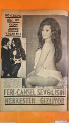 PAZAR MAGAZİN, SİNEMA, FİLM, TİYATRO DERGİSİ - SAYI : 753 26 ŞUBAT 1971 - FERI CANSEL - CİHANGİR GAFFARİ - FİLİZ AKIN - OYA PERİ - NEVİN NURAY - SELDA ALKOR - AYDEMİR AKBAŞ - CİHAT İLKBAŞARAN - LALE ORALOĞLU - ALEV ORALOĞLU - FİKRET HAKAN - CARLO RIVAYOLI - MEHMET MUHTAR - TÜRKAN ŞORAY - DARAĞACINA GİDEN KIZ - BİR KADIN TUZAĞI  - TAM TAKIM - 16 SAYFA