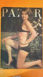 PAZAR MAGAZİN, SİNEMA, FİLM, TİYATRO DERGİSİ - SAYI : 767 4 HAZİRAN 1971 - SERPİL ÖRÜMCER - TUGAY TOKSÖZ - DENİZ GÖKÇER - CÜNEYT GÖKÇER - MEDİHA GÖKÇER - NEJAT SAYDAM - SALİH GÜNEY - MELİH SERTESEN - MELİH ÜSTÜNGÖZ - MURAT KÖSEOĞLU - MUNİR ÖZKUL - YILDIRIM ONAL - MİNE M - FATMA GİRİK - CÜNEYT ARKIN - NATUK BAYTAN - KUZEY VARGIN - FİLİZ AKIN - NAZAN ŞORAY - YILDIRIM GENCER - AYŞENUR AKARSU - ÜLKÜ ÖZEN - YAŞAR TUNALI - DEMİR KARAHAN - AŞK HİKAYESİ - İKİ ESİR - KİRLİ ELLER - BİZANSLI ZORBA - GURBET TÜRKÜSÜ - KIZIM DUYMASIN - KANLI HAYAT - TAM TAKIM - 16 SAYFA