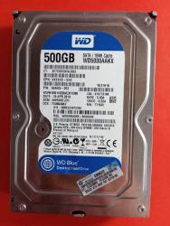 WD Blue 500 GB 3.5” SATA Hard Disk (Sağlık 100 , 7200RPM ile hızlı , Sorunsuz , İkinci El)