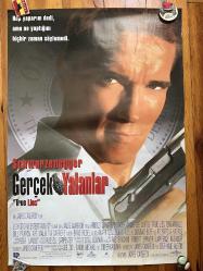 Gerçek Yalanlar - True Lies - 1994 - Orijinal Sinema Afişi - Arnold / James Cameron
