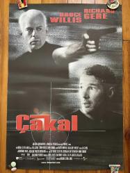 Çakal (The Jackal) Orijinal Film Afişi – Bruce Willis, Richard Gere – 1997