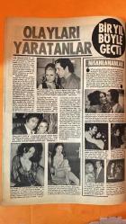 PAZAR MAGAZİN, SİNEMA, FİLM, TİYATRO DERGİSİ - SAYI : 797 31 ARALIK 1971 - CÜNEYT ARKIN - HÜLYA KOÇYİĞİT - KARTAL TİBET - FİLİZ AKIN - FATMA GİRİK - YILMAZ GÜNEY - TÜRKAN ŞORAY - AYHAN IŞIK - TURGUT DEMİRAĞ - AFET TUĞBAY - FERI CANSEL - CIHANGIR GAFFARI - AYŞE KEMİKOĞLU - MÜJGAN AĞRAH - İRFAN ATASOY - HAMİYET YANKA - SERPİL ÖRÜMCER - BERKANT - FİKRET HAKAN - HÜMEYRA - AJDA PEKKAN - CÖMERT BAYKENT - SEVDA FERDAĞ - TAMER YİĞİT - NEBAHAT ÇEHRE - ENVER ÖZER - PİRAYE UZUN - NAZAN ŞORAY - YILDIRAY ÇINAR - MELEK GÖRGÜN - EROL MİMERAY - HÜLYA DARCAN - TANJU KOREL - UĞUR GÜÇLÜ - EMEL YÜCEL - YILDIRIM GENCER - ÜLKÜ ÖZEN - AYNUR AKARSU - OKAN DEMİR - SALİH GÜNEY - İPEK EKEN - ZEYNEP TEDU - RAHA EKEN - MİNE MUTLU 1972'DE NE YAPACAĞIZ - YENİ YILA GİRERKEN - YUVA KURANLAR - NİŞANLANANLAR - İYİ VE KÖTÜYÜ YANYANA YÜRÜTECEĞİM - FİLMLERİMİN HİKÂYELERİNİ KENDİM YAZACAĞIM - TİTİZ VE DÜZENLİ ŞEKİLDE 10 YILLIK PROGRAM - TÜRK SİNEMASINDA EVLİLİK REKORLARI - AŞK VE AYRILIKLAR - TAM TAKIM - 16 SAYFA