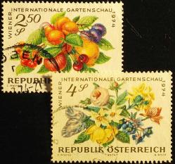 1974 AVUSTURYA BAHÇE FUARI x2 DAMGALI