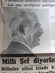 Cumhuriyet Gazetesi - 24 Şubat 1943 - Milli Şef İsmet İnönü'nün beyannamesi - Milli Şef diyorlar ki Milletler ailesi içinde kimseye düşmanlığı olmayan bir millet sıfatıyla menfaatlerimiz emniyette bulundurarak yaşamak için elimizden geleni yapacağız - Cumhuriyet Halk Partisi namzetleri 35 vilayetimizde - Refik AhmetSevengil Sadi Irmak Cemal Bardakçı Yavuz Abadan Server Kamil Tokgöz fotoğraf - Kızılordu'nun yaptığı büyük kış taarruzu - geçen yıl Alman taarruzu sırasında Alman zırhlı kıtaları bir Rus kasabasına girerlerken fotoğraf - Varlık Vergisi ödemedikleri için aşkale'de kampa götürülenler  Yusfaki Tuzaloğlu Nobar Peştemalcı Agop Akşahin Abraham Abuvaf İzak Karmano Bension Kamhi - Talatpaşa'ya dair Hatıralar - şeytan emrediyor filmi Turan ve Azak sinemasında - Asya Yıldızı filmi milli ve Alemdar sinemasında - stalin'in günlük emri - merhum Talat Paşa'nın cesedi merasimle defnedilecek - Konya mebus adayı Ahmet Faik Abasıyanık - Muğla mebus adayı Yunus Nadi Abalıoğlu