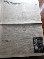 Cumhuriyet Gazetesi - 14 Ağustos 1949 - Kafanın hakkı yazan Nadir Nadi Başmakale - İsmet İnönü seçime dair dün yaptığı konuşmalar - Suni ekmek darlığı dün de devam etti - Celal Bayar Ege bölgesi'nde yeni bir geziye çıkıyor fotoğraf - Tito Stalin düellosu - Ticaret Bakanı Vedat Dicleli'nin gazetecilere demeci fotoğraf - Mareşal Fevzi Çakmağın durumu değişmiyor ameliyat yapan doktor Feyzi Taner bilgilendirdi - Avrupa konseyine iştirak eden 12 milletin temsilcileri Strasbourg şehrinin belediye reisi Charles Frey ile birlikte fotoğraf - Millet Partisi erkanının hücumları - Avrupa'nın birleşmesi için çalışmalar - yanardağ yazan Falih Rıfkı Atay - haftanın şakaları yazan Burhan Felek - Hamiyet Yüceses İsmail dümbüllü ve Suzan Güven Beşiktaş bahçesinde - Ordu takımı istanbulspor'u 7-0 yendi fotoğraf - Öz Fenerbahçe ile Türk spor gazeteleri futbol maçı - koca Reşit paşa'ya dair yazan Haluk Yusuf Şehsuvaroğlu - Hasan parfümleri - Şişli Terakki Lisesi kayıtları başlamıştır - Safiye Ayla