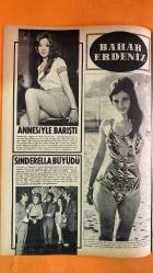 PAZAR MAGAZİN, SİNEMA, FİLM, TİYATRO DERGİSİ - SAYI : 812 14 NİSAN 1972 - EMEL SAYIN - İSMET KASAPOĞLU - HÜLYA KOÇYİĞİT - TARIK AKAN - ÖMERCİK - YILDIRIM ÖNAL - NAZAN BERK - ŞÜKRİYE ATAV - HANDAN ADALI - VURAL PAKEL - ENVER ÖZER - YALÇIN TURA - ORHAN ELMAS - BAHAR ERDENİZ - NÜKHET EGELİ - ALEV AKAKAR - SEMA TAMER - AYTAÇ ARMAN - ÖNDER SOMER - BAKİ TAMER - OĞUZ GÖZEN - NİL UZUN - BİRSEN AYDA - BÜLENT - AHMET ÇELOVİÇ - NECAT OKÇUGİL - OYA PERİ - ÖZDEMİR BEŞKAZALIOĞLU - PERVİZ RIZA LEKİ - TURGUT N DEMİRAĞ - METİN ERKSAN - SANER FİLM - AND FİLM - ŞAMPİYON - EYVAH - MAKBER - FERİDE - HİCRAN - AZAT KUŞU - MURAT İLE NAZLI - HAYAT CEHENNEMİ - ŞAMPİYON - AYDA FILM - CİNEYT ARKIN - MÜŞERREF TEZCAN - MUALLA OMAY - SÜLEYMAN TURAN - YEŞİM YÜKSELEN - GÜLŞEN GÜRSOY - FUNDA EGE - MARITZA ZANATTINI - LALE ORALOĞLU - ORÇUN SONAT - YILDIRIM GENCER - KAYHAN YILDIZOĞLU - MÜMTAZ ENER - NİYAZİ VANLI - EHAT ALİNÇE - ERGİN KÖPRÜCÜ - MÜZEYYEN SENAR - TURGUT BORA - MELİH GÜLGEN - METİN YAN - TAM TAKIM - 16 SAYFA