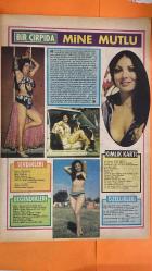 PAZAR MAGAZİN, SİNEMA, FİLM, TİYATRO DERGİSİ - SAYI : 817 19 MAYIS 1972 - AHMET MEKİN - ERDO VATAN - SEMİH EVİN - MEHMET KARAHAFIZ - ŞAHİN FİLM - ÖLÜM KANUNU - DENİZ ERKANAT - MİNE SUN - GÜLGÜN ERDEM - BRIGITTE BARDOT - KAYAHAN ARIKAN - CAKA FİLM - BAYAN ŞEHVET HERYERDE DEHŞET - YAŞAR GÜÇLÜ - NESRİN KAPTAN - SAMİ HAZİNSES - NECİP TEKÇE - CÜNEYT ALGÜL - ALEV ALGÜL - MİNE MUTLU - EMİNE MÜNİRE ÖZMUTLU - REGAT NURİ GÜNTEKİN - ÇALIKUŞU - EKREM BORA - ANTHONY QUINN - TÜRKAN ŞORAY - CLAUDIA CARDINALE - ERTEM EĞİLMEZ - WILLIAM WYLER - GÖNÜL YAZAR - MİNE SOLEY - MUALLA OMAY - FEYZI TUNA - EKTA FİLM - ARİF KESKİNER - BELA MUSTAFA - TAMER YİĞİT - 9. ANTALYA FİLM ŞENLİĞİ - ALİKİ VUYUKLAKİ - ZOİ LASKARİ - PARİS - TAM TAKIM - 16 SAYFA