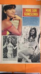 PAZAR MAGAZİN, SİNEMA, FİLM, TİYATRO DERGİSİ - SAYI : 820 9 HAZİRAN 1972 - MİNE SUN - BİLGAY KARADAYI - AHMET MEKİN - ŞÜKRAN SABUNCU - MUALLA OMAY - MELTEM METE - GÖNÜL ÖNER - MENDERES UTKU - FİKRET HAKAN - MURAT SOYDAN - YALÇIN GÜLHAN - BEYZA BAĞAR - BERRİN BARAN - FUNDA GÜRÇEN - HALDUN SIMAVİ - SAFA KILIÇOĞLU - SAMET KOÇYİĞİT - YALMAN AKNAR - SADIK ÖNER - KARTAL TİBET - ORHAN KEMAL - NEJAT SAYDAM - MELİH SERTESEN - HİLTON OTELİ - KÜÇÜKÇEKMECE - VUKUAT VAR - HANIMIN ÇİFTLİĞİ - MAHŞERE KADAR - ÜÇ KABADAYI - KADER BAĞLAYINCA - KEFENİN CEBİ YOK - ÇİÇEK ABBAS - SELVİ BOYLUM AL YAZMALIM - KAVANOZDAKİ ADAM - KURULUŞ OSMANCIK - KÜÇÜK AĞA - GÖRÜNMEYEN - KOCA DÜNYA - İŞTE DEVE İŞTE HENDEK - YABAN GÜLLERİ - VER ALLAHIM VER - BİR BAYRAM SABAHI - SEMAZEN - YİRMİ YIL SONRA - KAN DÖKMEZ REMZİ - TOTO KRALI - KURŞUNLA SELAMLARIM - TAMAM MI CANIM - KANUNSUZ YAŞAYANLAR - HEM DÖVÜŞ HEM SEVİŞ - İPİ BOYNUNDA BİL - AŞ - TAM TAKIM - 16 SAYFA