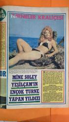 PAZAR MAGAZİN, SİNEMA, FİLM, TİYATRO DERGİSİ - SAYI : 828 4 AĞUSTOS 1972 - MİNE MUTLU - KUNT TULGAR - YILMAZ ATADENİZ - EROL TAŞ - YALIN TOLGA - TİJEN DORAY - EROL GÜNAYDIN - YILMAYAN ŞEYTAN - BOYKOT KARARI - KAMALI FİLMLER - KAMALININ İNTİKAMI - ALAATTİN PERVEROĞLU - NURİ ALANCA - AYTEKİN AKKAYA - PINAR ÇELEBİ - HAYATİ HAMZAOĞLU - DOĞAN TAMER - TAHSİN KORAY - RECEP FİLİZ - ERDOĞAN SEREN - SÜLEYMAN TURAN - DİKKAT KAN ARANIYOR - YARIN SON GÜNDÜR - GOLLO - ALTIN KOZA - ALTIN PORTAKAL - MARLON BRANDO - VITTORIO GASSMANN - YILMAZ GÜNEY - CÜNEYT ARKIN - FİKRET HAKAN - FİLİZ AKIN - TÜRKAN ŞORAY - FATMA GİRİK - HÜLYA KOÇYİĞİT - SUSAN STRASBERG - PIETRO GERMI - SIDNEY FURIE - ZEKİ MÜREN - BEHİYE AKSOY - ÖMÜR GÖKSEL - MİNE SOLEY - FERDA TAMER - KARTAL TİBET - TUMELER KRALİÇESİ - AYAZPAŞA - RUMELİKAVAĞI - BİKİNİ MAYO - SEKS ZİYAFETİ - ESTETİK SAHNE - TAM TAKIM - 16 SAYFA