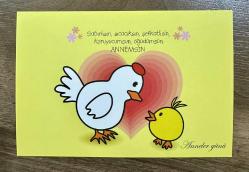 Ptt Anneler günü kartpostal -