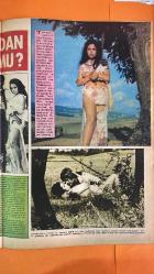 PAZAR MAGAZİN, SİNEMA, FİLM, TİYATRO DERGİSİ - SAYI : 829 11 AĞUSTOS 1972 - FİLİZ AKIN - ARZU FİLM - MİNE - İLKER İNANOĞLU - TÜRKER İNANOĞLU - YUMURCAK - SÜNNET DÜĞÜNÜ - KANLICA - HALDUN SİMAVİ - SAFA KILIÇOĞLU - SAMET KOÇYİĞİT - YALMAN AKNAR - ÜLKÜ ÖZEN - NEBAHAT ÇEHRE - ADALAR GÜZELLİK YARIŞMASI - CEMİL TEKÇE - DİLARA TÜRKER - NEJLA AKBULUT - NİHAL SEÇKİN - GÜLAY TANSEL - HÜLYA AKKAYER - GÜLTEN CEYLAN - FUNDA EGE - BİRSEN AYDA - ATINÇ - SARMAŞIK GÜLLERİ - YASAK AŞK - DANSÖZLÜK - GARKACILIK - SAHNE İKİLİSİ - TAMER YİĞİT - BİLAL İNCE - MERAL ZEREN - DADALOĞLU - DADALOĞLU'NUN İNTİKAMI - SİNEMA VE TATİL BİR ARADA - TAM TAKIM - 16 SAYFA