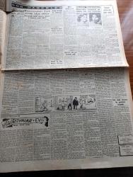 Cumhuriyet Gazetesi - 16 Eylül 1951 - Bir İhtiyaç Yazan Nadir Nadi Köşe Yazısı - 17 İlimizde Bugün Seçim Yapılıyor - Bütün İllerde Rey Atmaya 8 De Başlanıp 17 De Son Verilecek - İlk Seçim Suçları - Müsteşrikler Kongresi Dün Saat 15 te Açıldı fotoğraf - Haydarpaşa Lisesinin Binası Hastane Olacak - Atlantik Paktı Konseyi Dün Ottowa'da Toplandı fotoğraf - Batı Almanya İktisat Bakanı Erhard Geldi - Dün Gece Yapılan Basketbol Maçlarının açılış töreni fotoğraf - Türkiye Avusturyayı 33 31 Yendiler - Haftanın Şakaları Yazan Burhan Felek - O İki Cadde Yazan Falih Rıfkı Atay  - Rüyalar Evi Yazan Peride Celal Yazı Dizisi - Romanya'daki Türk Azınlığı Tehcir Ediliyor - Arab Birliği Ve Türkiye - Komünistlik Propagandası Yapan Rupen Girgeç Yakalandı - Charlie Chaplin'in Eski Yatı İstanbula Geldi  - Beşiktaş Enosis'le Fenerbahçe Dörtler Muhteliti İle Karşılaşacaklar - Venedik Tenis Turnuvası - Sabite Tur  Perihan Sözeri Abdullah Yüce Hamiyet Yüceses Cağaloğlu çiftesaraylar bahçesinde