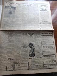 Cumhuriyet Gazetesi - 16 Eylül 1951 - Bir İhtiyaç Yazan Nadir Nadi Köşe Yazısı - 17 İlimizde Bugün Seçim Yapılıyor - Bütün İllerde Rey Atmaya 8 De Başlanıp 17 De Son Verilecek - İlk Seçim Suçları - Müsteşrikler Kongresi Dün Saat 15 te Açıldı fotoğraf - Haydarpaşa Lisesinin Binası Hastane Olacak - Atlantik Paktı Konseyi Dün Ottowa'da Toplandı fotoğraf - Batı Almanya İktisat Bakanı Erhard Geldi - Dün Gece Yapılan Basketbol Maçlarının açılış töreni fotoğraf - Türkiye Avusturyayı 33 31 Yendiler - Haftanın Şakaları Yazan Burhan Felek - O İki Cadde Yazan Falih Rıfkı Atay  - Rüyalar Evi Yazan Peride Celal Yazı Dizisi - Romanya'daki Türk Azınlığı Tehcir Ediliyor - Arab Birliği Ve Türkiye - Komünistlik Propagandası Yapan Rupen Girgeç Yakalandı - Charlie Chaplin'in Eski Yatı İstanbula Geldi  - Beşiktaş Enosis'le Fenerbahçe Dörtler Muhteliti İle Karşılaşacaklar - Venedik Tenis Turnuvası - Sabite Tur  Perihan Sözeri Abdullah Yüce Hamiyet Yüceses Cağaloğlu çiftesaraylar bahçesinde
