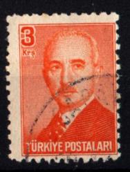 1948 Cumhurbaşkanı İnönü 3 Kuruş (tp0101)